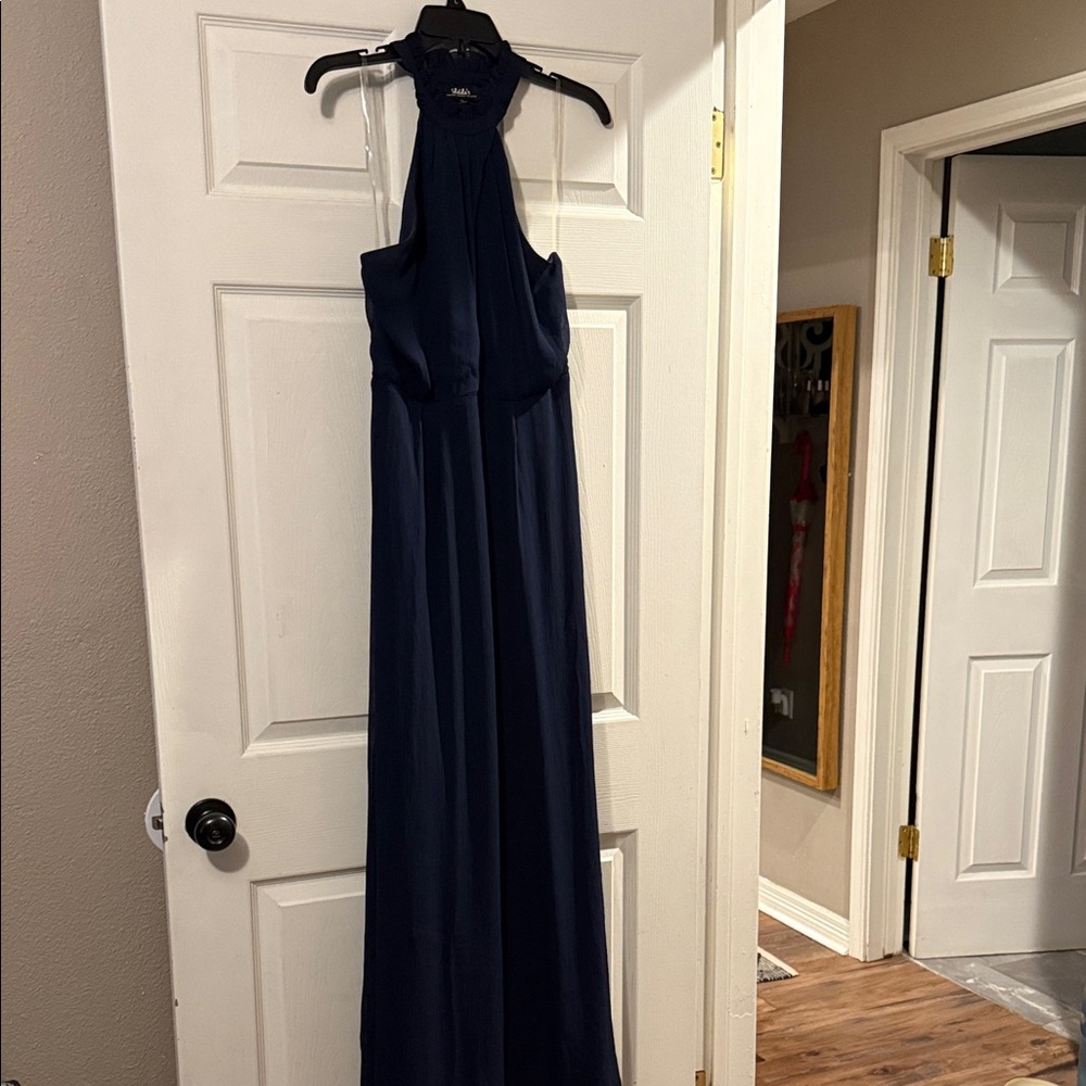 Lulu's Midnight Blue Maxi Dress